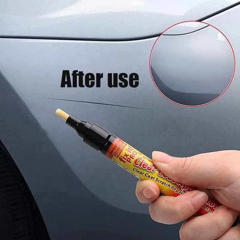 Automobile Paint Pen Car Scratch Repair Fix It Pro Clear Coat Applicator with Aluminum Tube