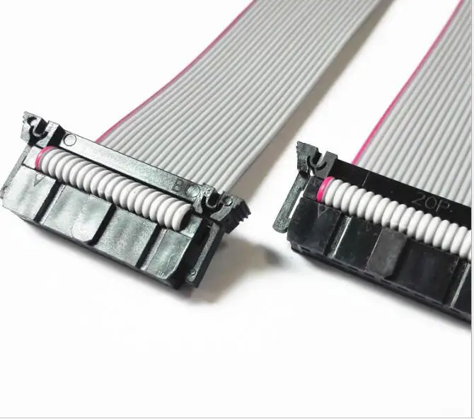 Плоский ленточный кабель для передачи данных со штекером IDC 2,54 м