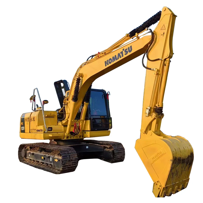 Cheap Used Komatsu PC120 Excavator 12T High Quality Construction Equipment Japan Made Komatsu PC120 Used Excavator for Sale