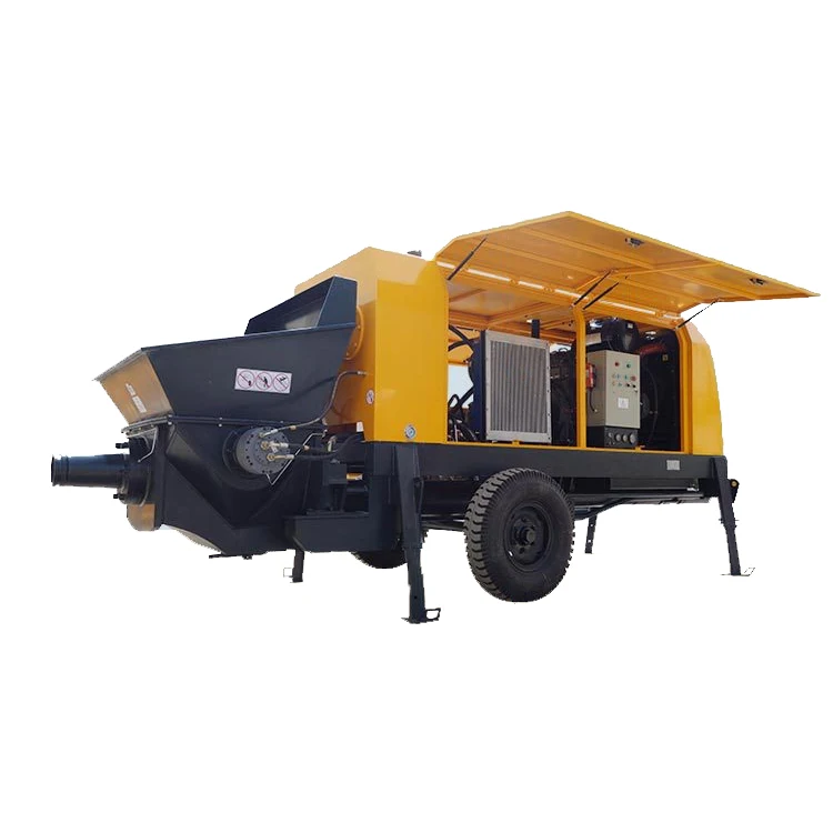 Diesel Engine Stationary Trailer concrete pump