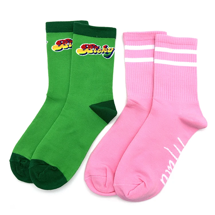 YYX Sports Pure Cotton Socks Custom Fashion Cartoon Anime Style Jacquard Logo Soft Cotton Socks Sports Home Breathable Socks