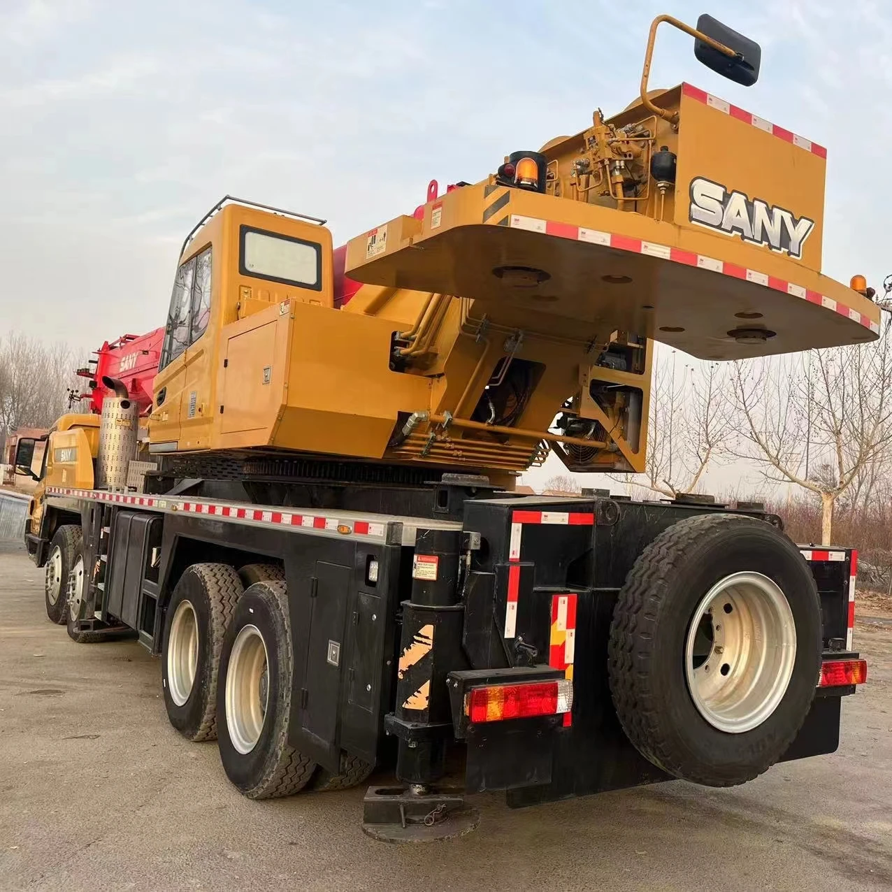 Большой китайский бренд Sany 75Ton мобильный кран 75 тонн гидравлический грузовик автокран для продажи