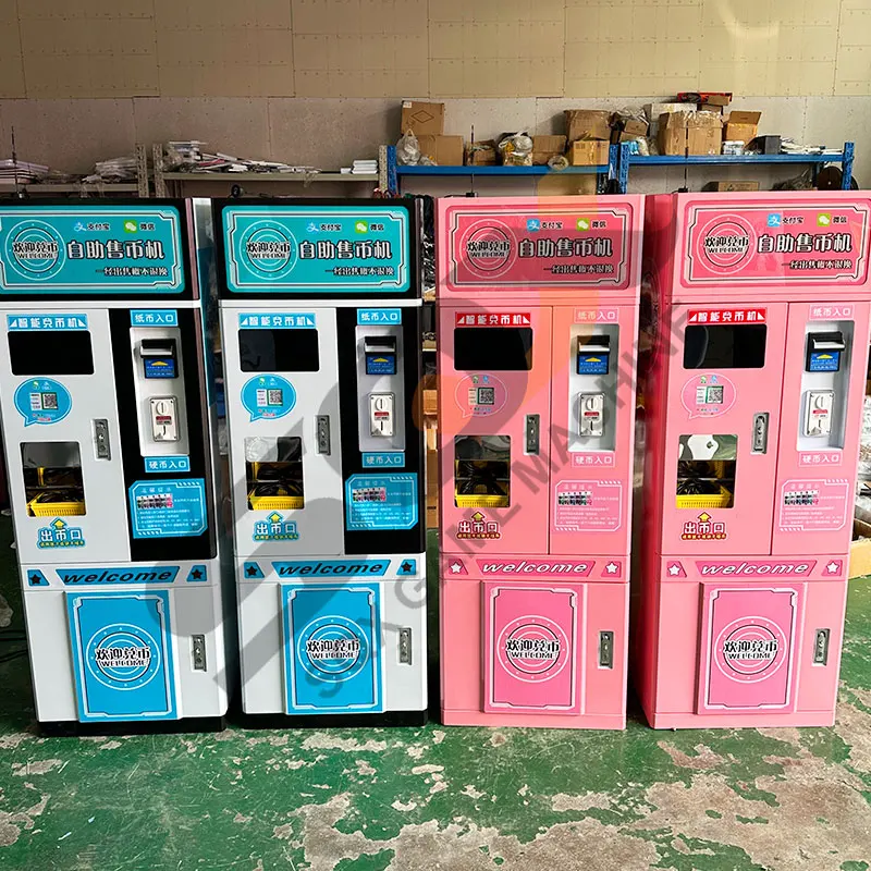 Amusement Coin Changer Vending Machine High Security Currency Coin Token Changer Machine