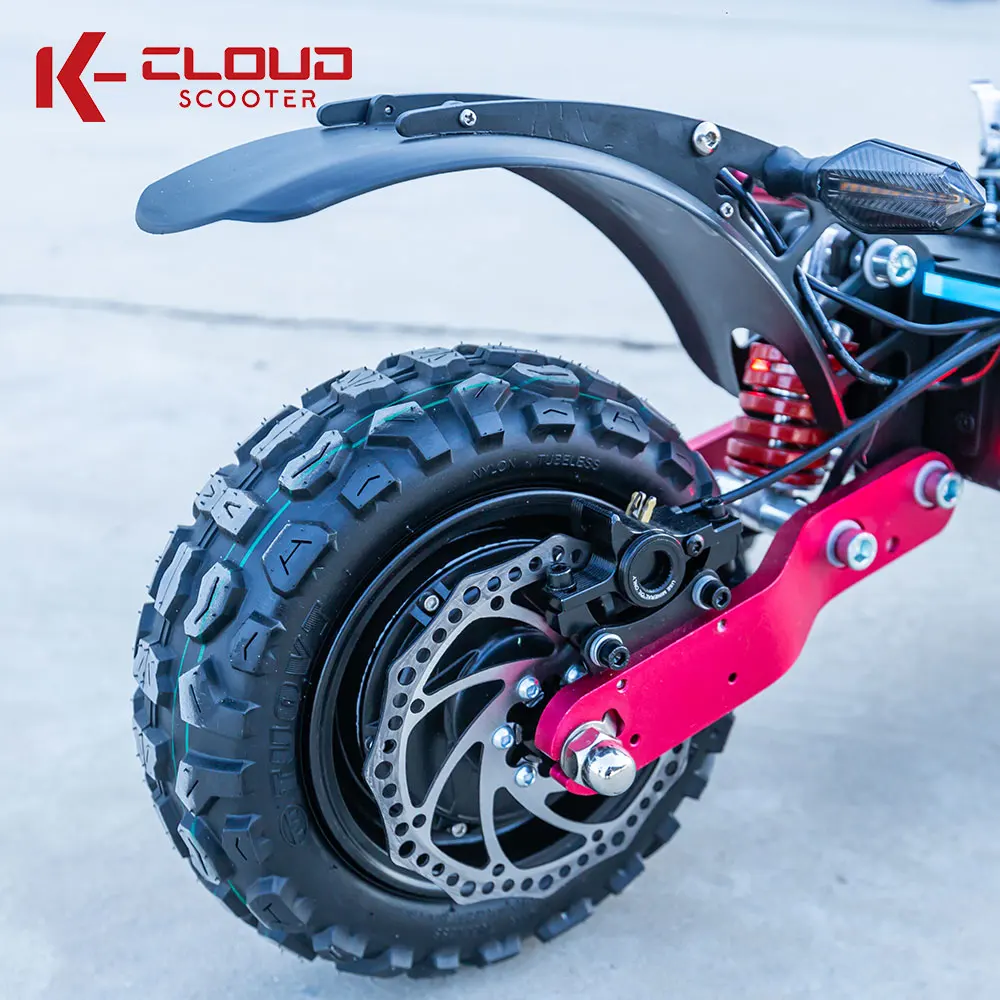 For Sale 60V E Scooter 5600W 6000W 150Kg Load Trotinette Slectrique Waterproof 11 Inch With Suspension