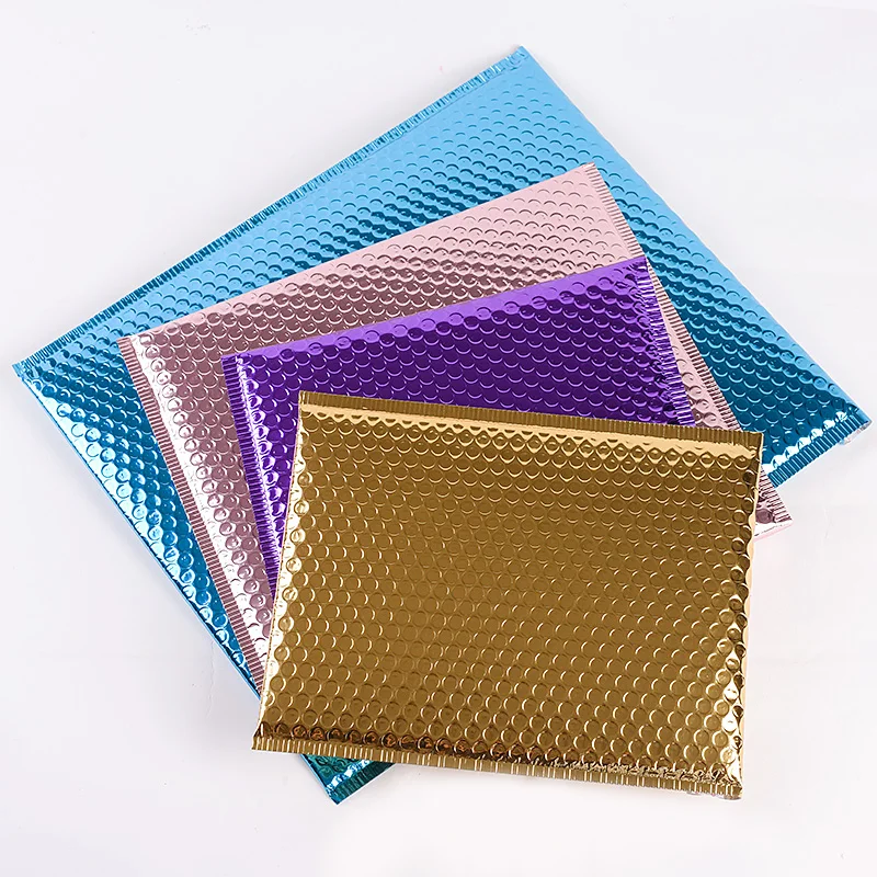 In stock in USA warehouse Custom print various size holographic bubble mailer Express Mailer Bag