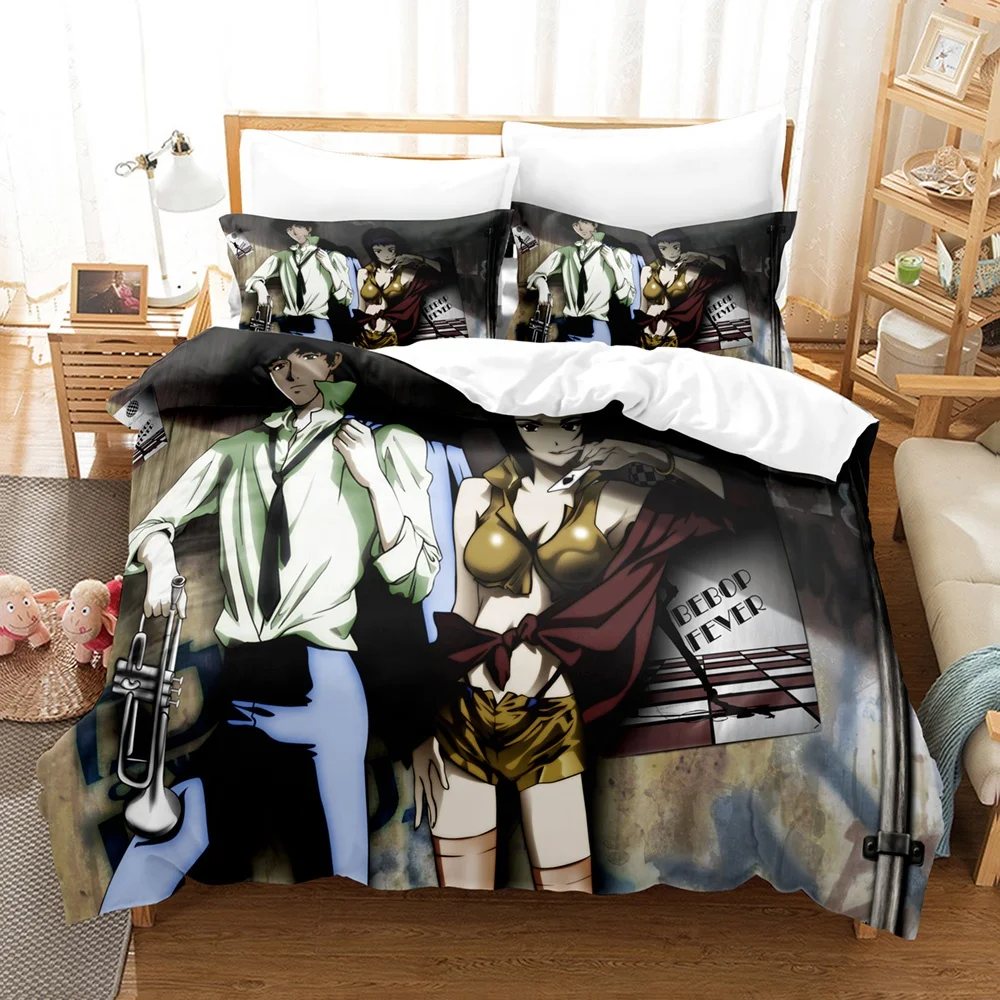 Custom Factory Price Fashion Design 3d Printed Cartoon Duvet Cover Set Kids Bedding Sets