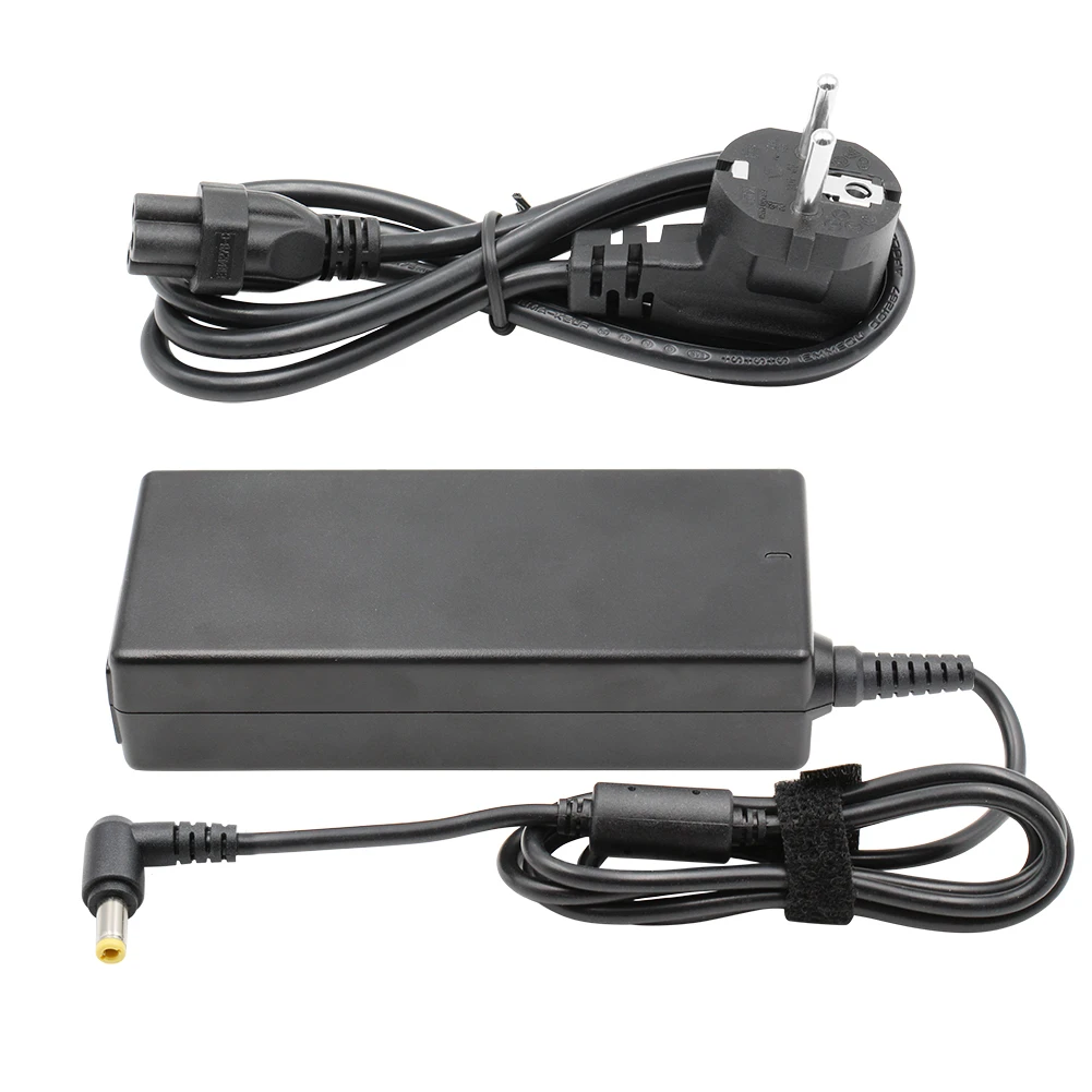 19V 4.74A 90W AC Adapter Power Supply  Cord Laptop Charger Replacement for Lenovo HP Toshiba ASUS IBM 5.5x2.5mm