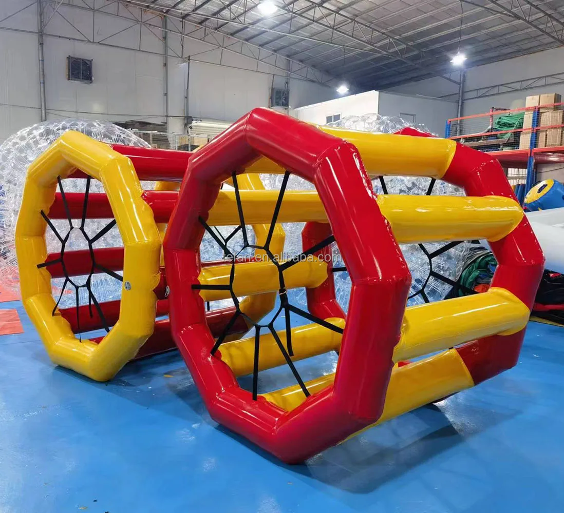 Wonder inflatable water wheel roller water walking roller toys