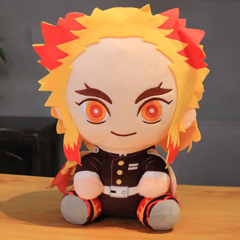 Japanese Cartoon Anime Cute Plush Toy Kimetsu No Yaiba Soft Doll Demon Slayer Anime Plush Doll For Kids Gift