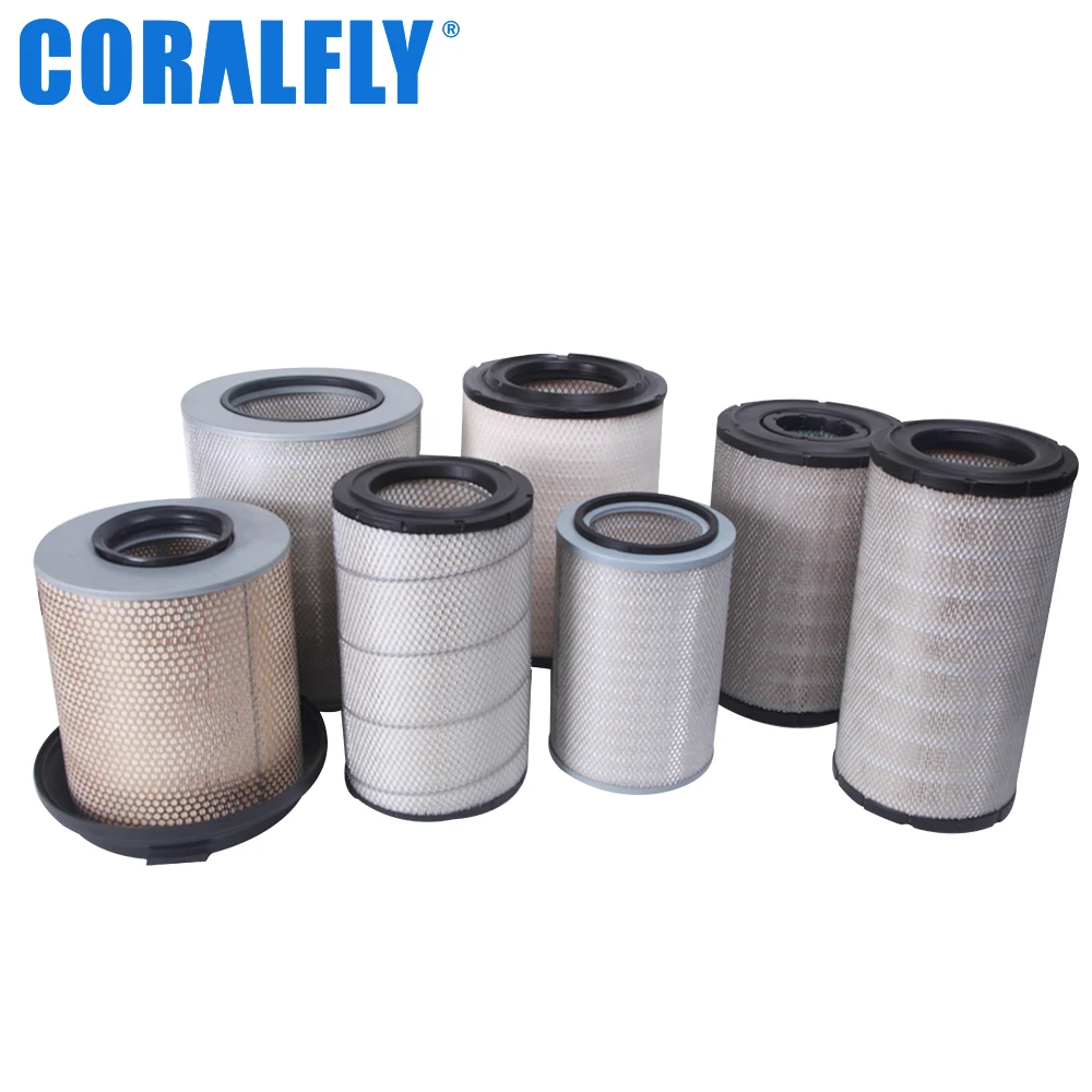 CORALFLY OEM/ODM оптовые продажи запчасти для фильтра двигателя экскаватора воздушный фильтр PA2521 P181028 AF979M 3I0782 3I0911 Caterpillar