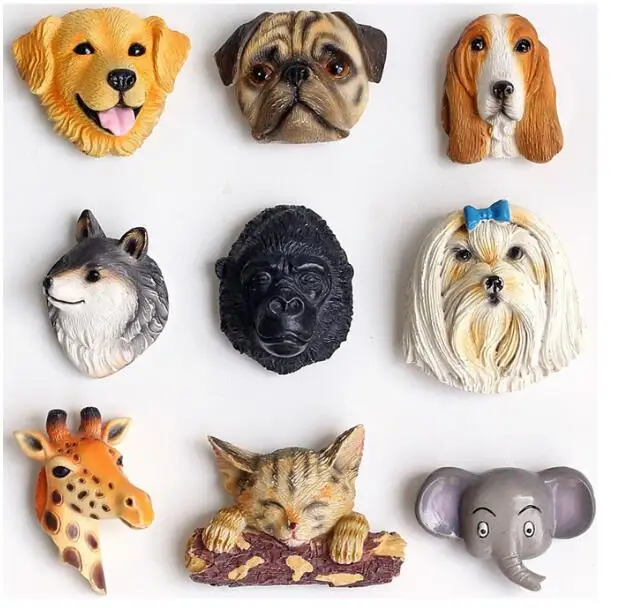 World Famous Painting Variout Styles Photo Frame Refrigerator Magnets, Customized Different Countries 3D Painting Fridge Magnets