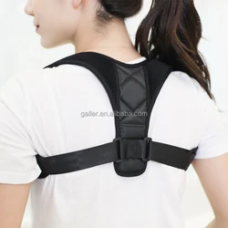 Adjustable Back Straightener Back Brace Comfortable Posture Trainer for Spinal Alignment Support