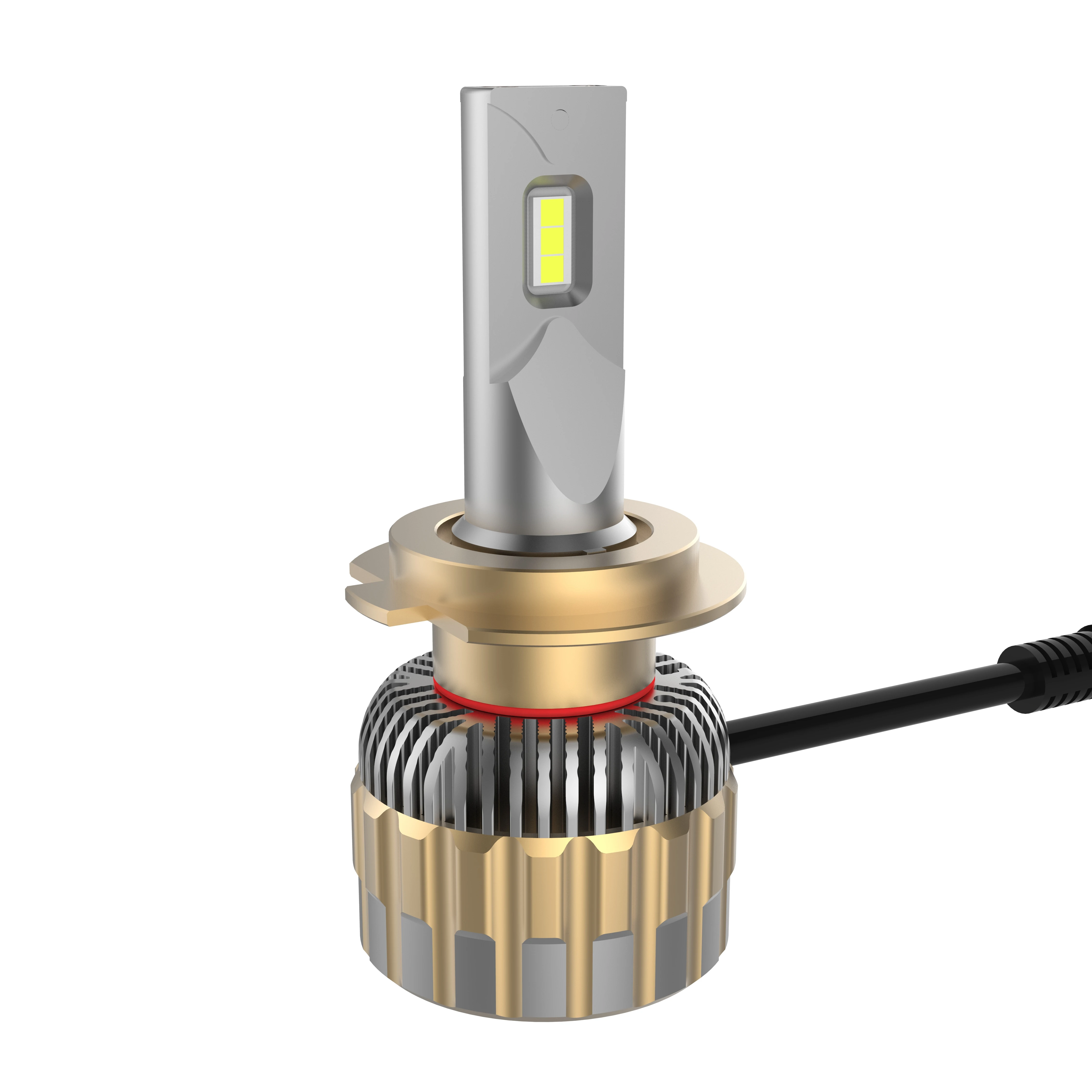 Автомобильный квадратный популярный дизайн, идеальный светодиодный светильник с узором луча F12, светодиодная лампа H4, светодиодная фара ближнего и дальнего света h4, светодиодная фара