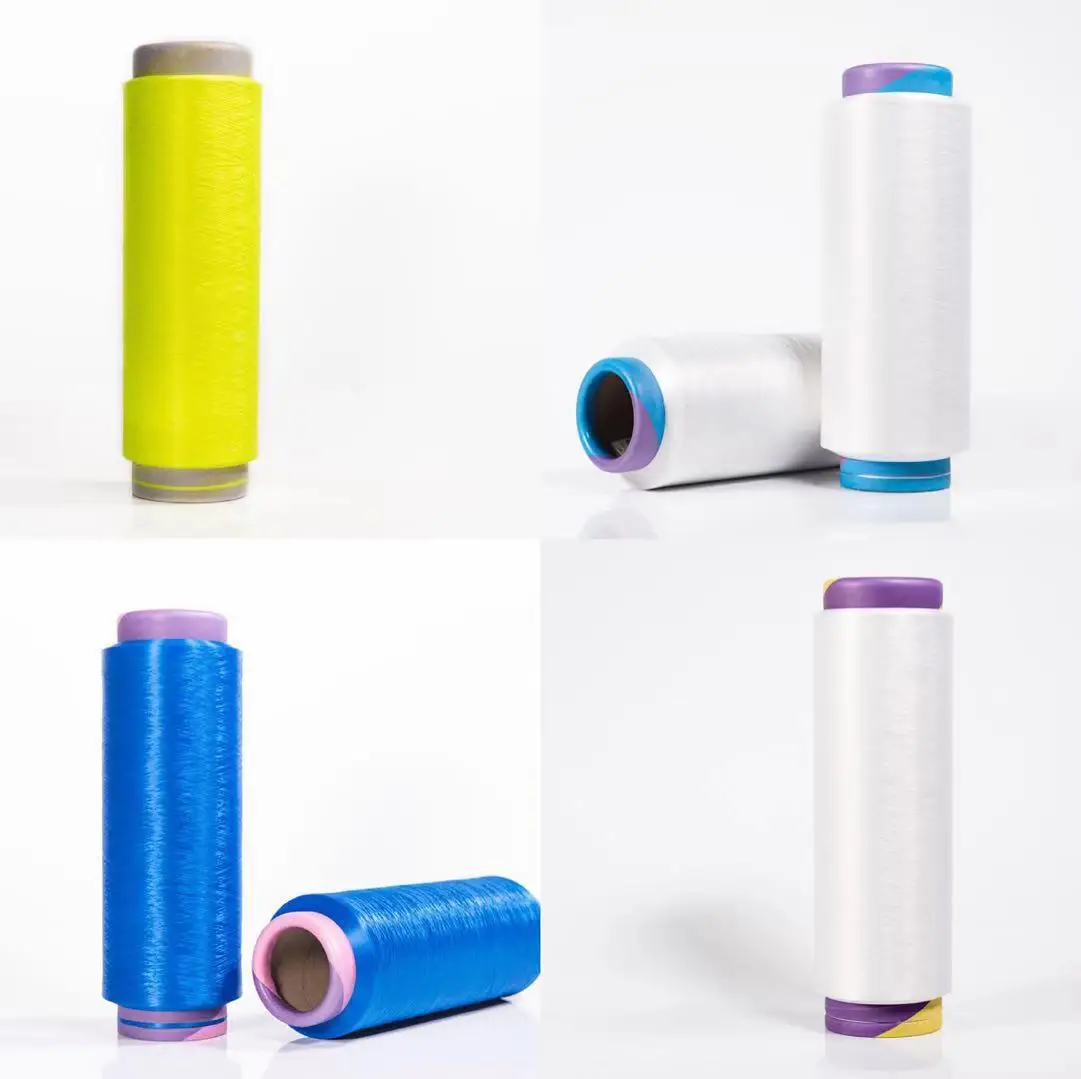 Wholesale High Toughness Durable AA Grade Nylon Yarn DTY 70D/24F For Rope Material