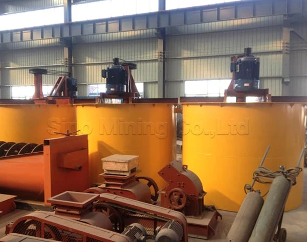 Top Brand Slurry Stirring Price Gold Leaching Barrel Mining Flotation Equipment Copper Flotation Machine Agitating Tank