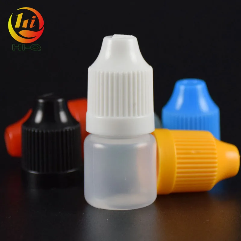 10ml 5ml pe tiny bottles for travel 3ml dropper plastic bottle with nozzle