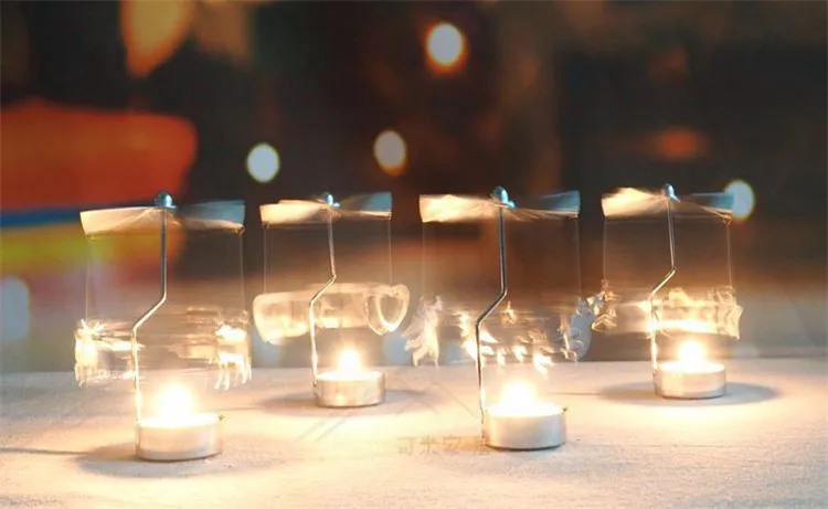 Wholesale Hot Selling Creative Metal Gold Tealight Rotary Fancy Carousel Candle Holder Cups For Christmas Home Decor Art Gifts