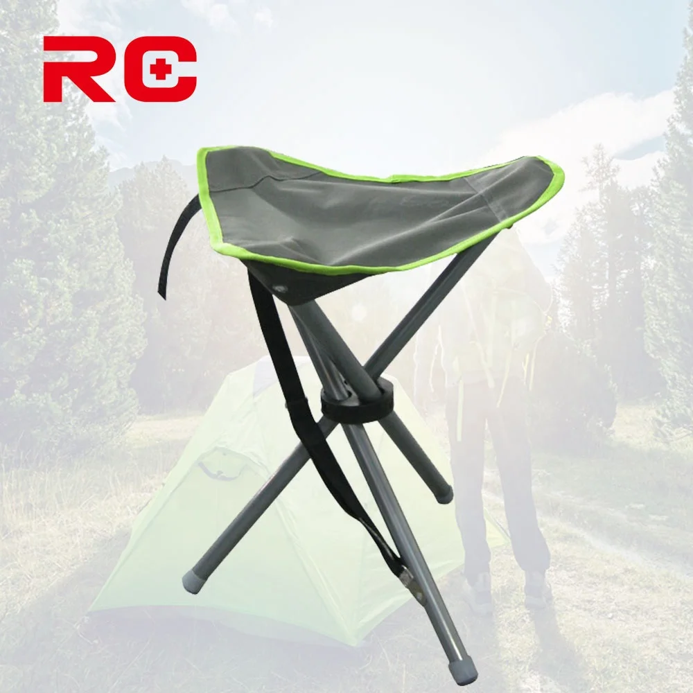 Outdoor Convenient Fishing Portable Fishing Chairs Casting Folding Stool Triangle Fishing Foldable Chairs