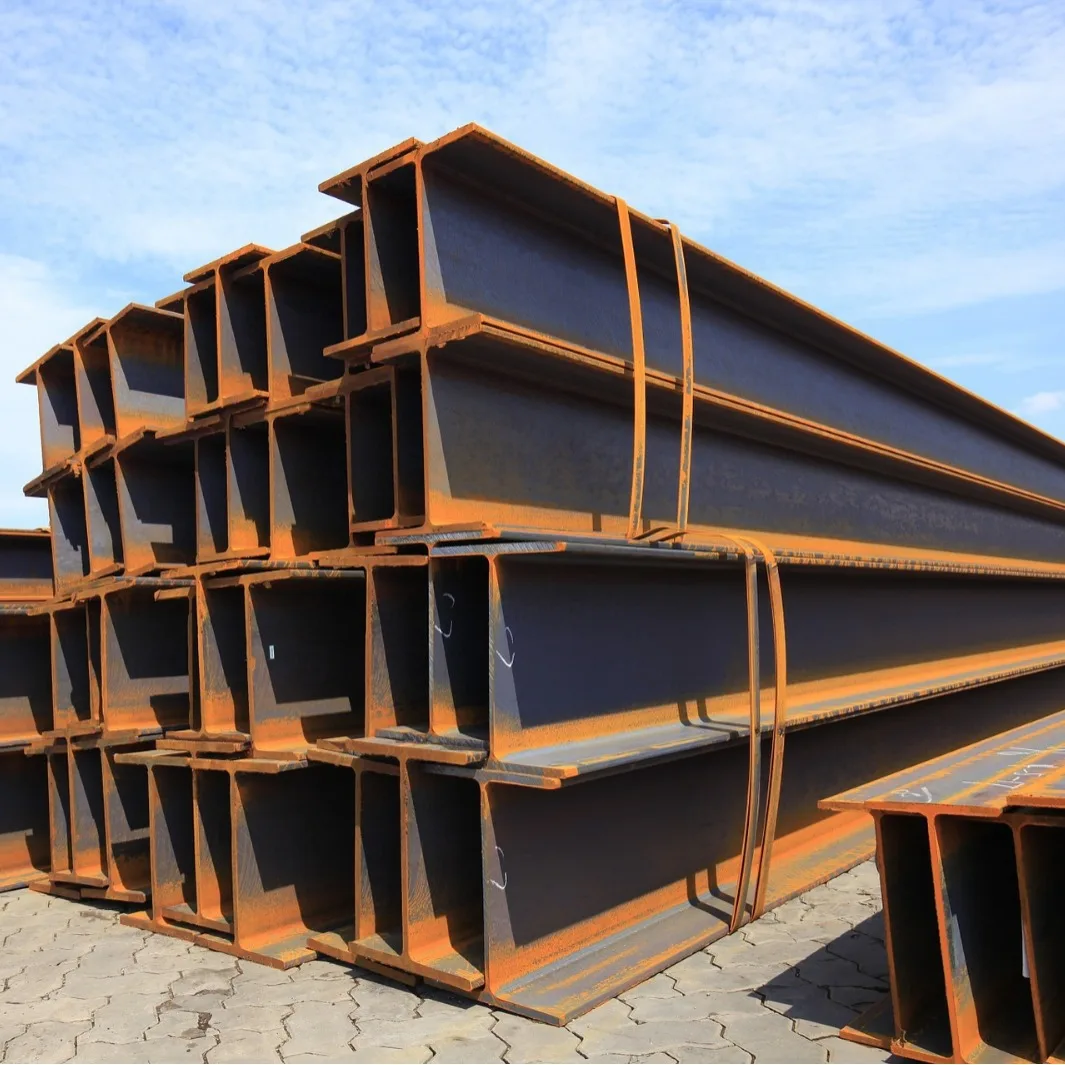 A572 Q345 H beam A36 materials Ss400 Structural Carbon Steel H Beam steel profile building steel structure