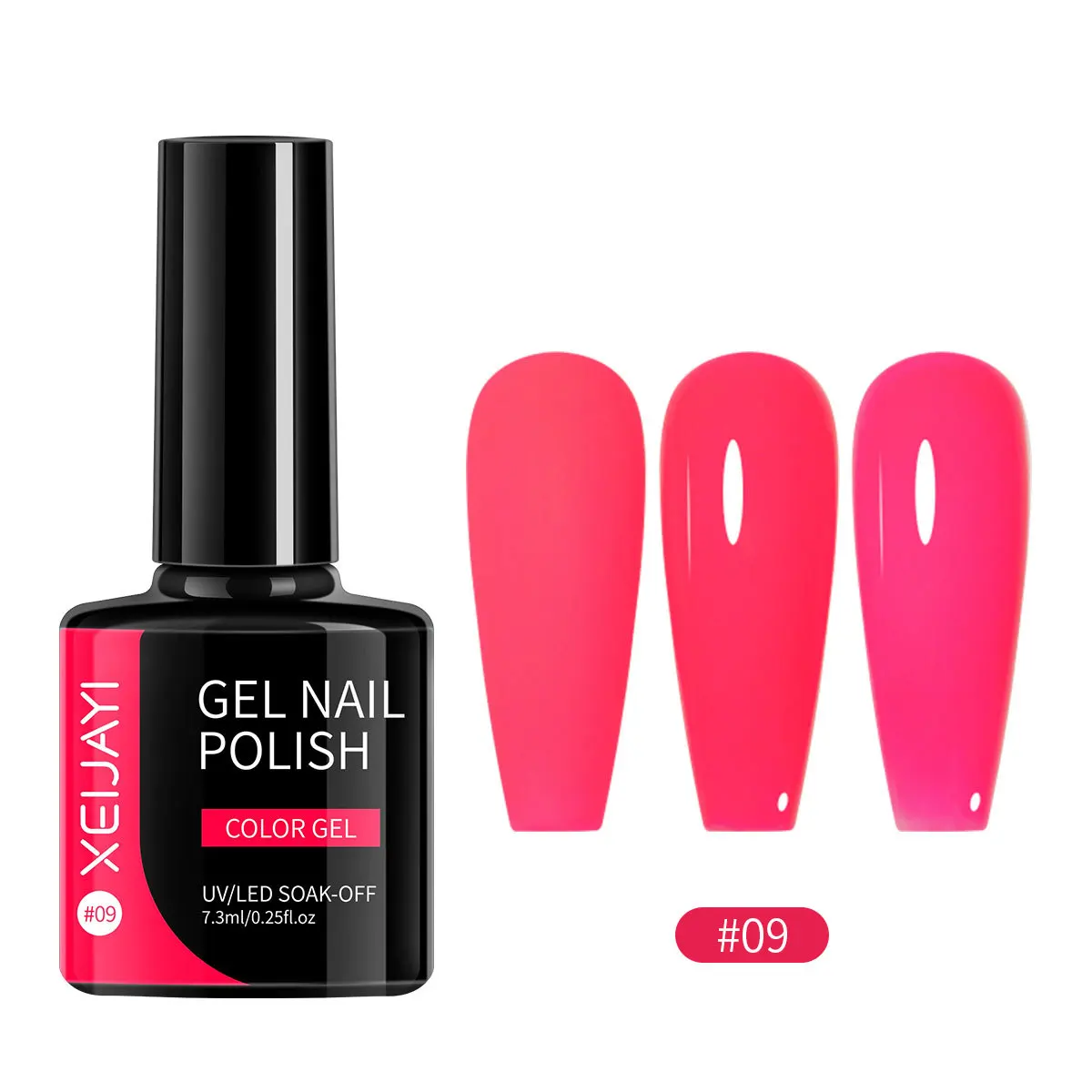 Green Fluorescent Matte Color Gel Nail Polish Neon Purple Red Soak Off Gel Varnish For Nails Design UV Nail Art Gel