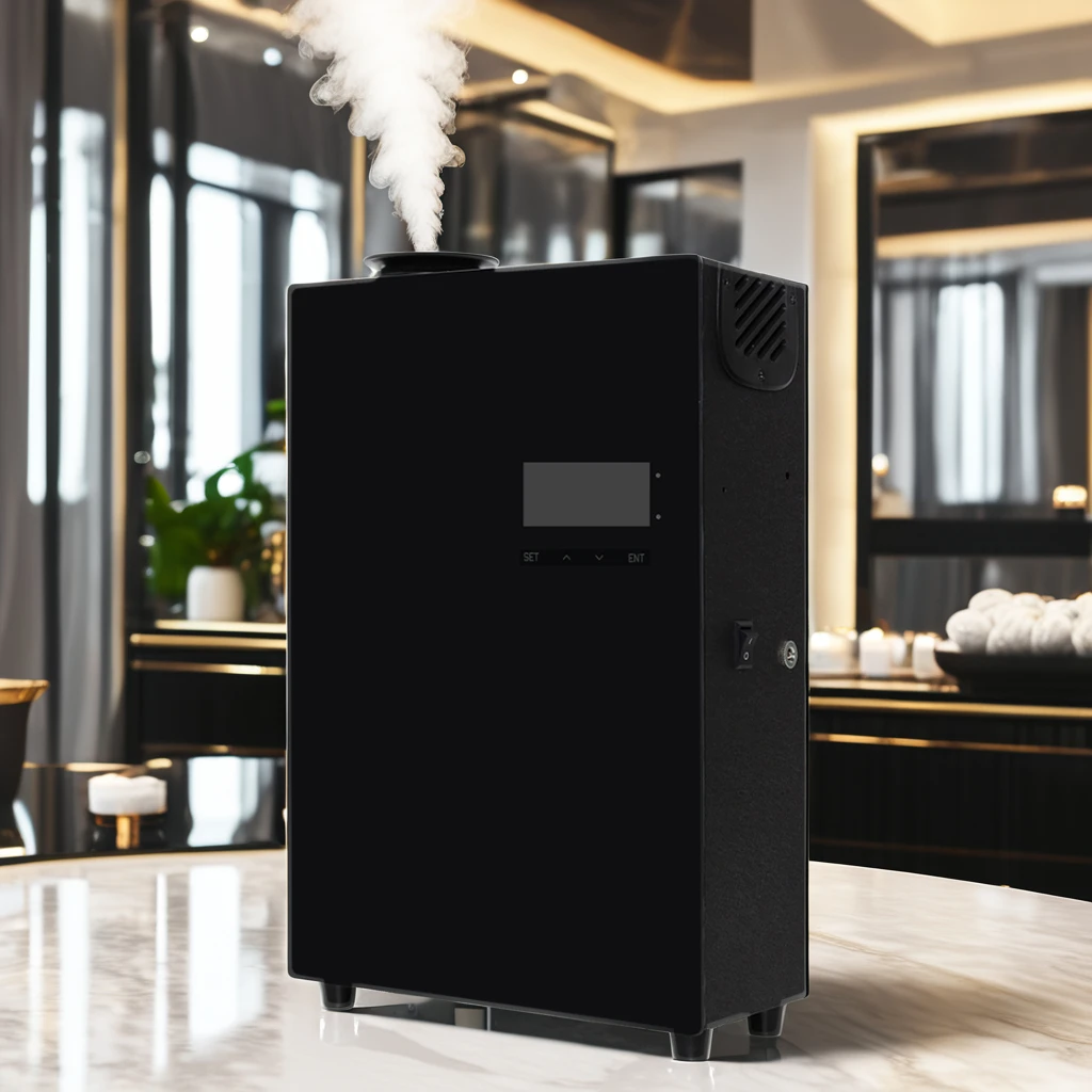 Hotel Commercial Large Essential Oil Perfume Diffuser Aroma HVAC Electric Fan Remote Control Smart Diffuser