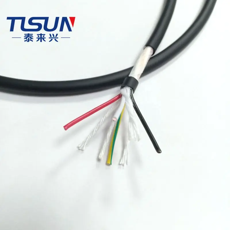 Trvv/HF-YY 4-х ядерный 20awg цепной посвященный высокой гибкий кабель