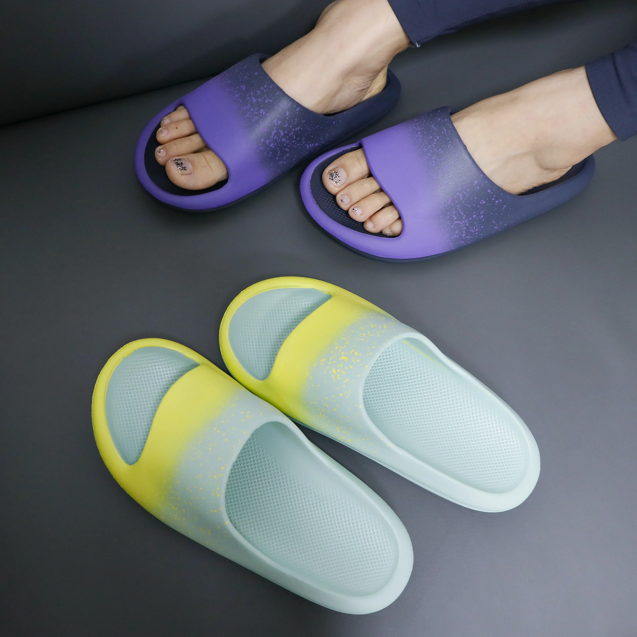 Wholesale EVA Unisex Beach Outdoor Indoor Soft Bottom Slipper