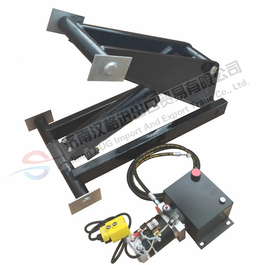 Hot sell double acting hoist telescopic 3 tons dump truck hydraulic system kit