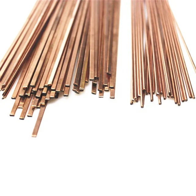 HAVC silver welding rod refrigeration brazing alloy 0% silver copper brazing rod