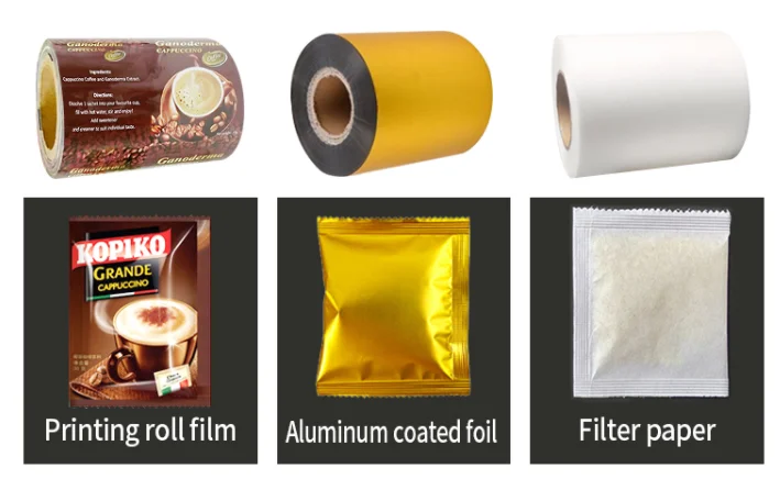 Factory Price Automatic Small Tea Sugar SachetCoffee Powder Weighing Packing Machine With Good Quality