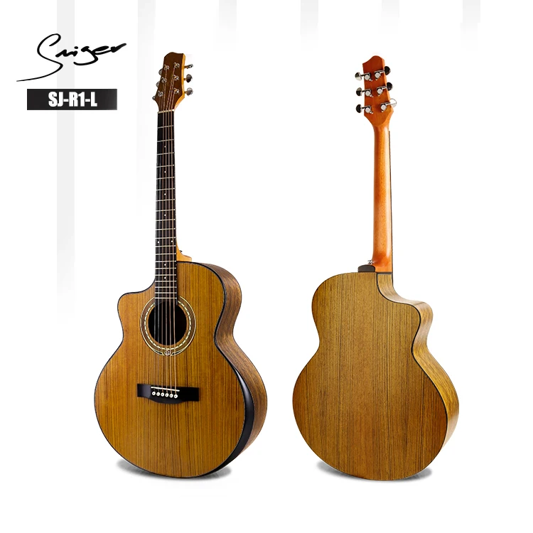 High Quality beautiful 6 strings Left Handed Acoustic Guitar