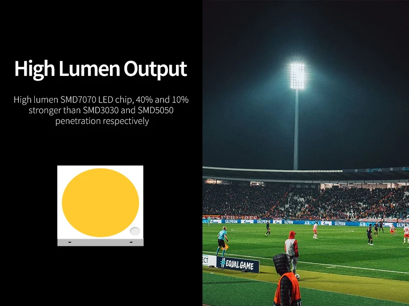 Led Airport lighting System 1000W 600w 102000 lumen led high mast light