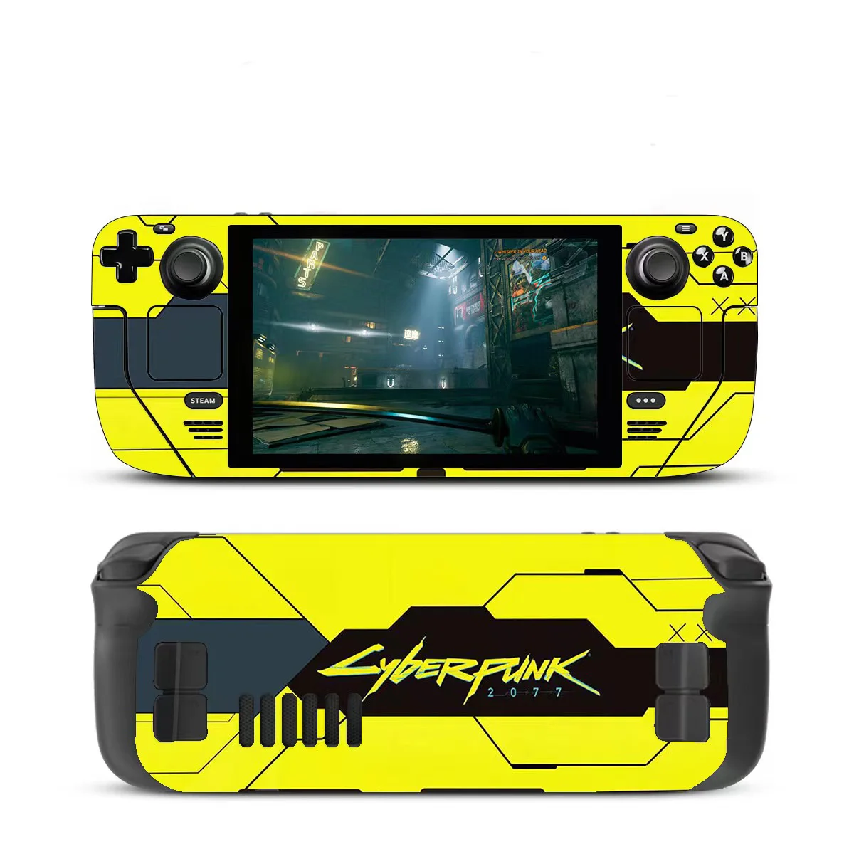 steam deck accessories HD scrub PVC Sticker Game Accessories trend stickers & skins for Valve Steam Deck Console and Controller