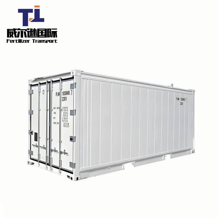 Freezer Containers 40HC Steel Reefer Containers for Cold Storage at Sea