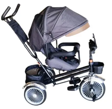 EN1888 wholesale baby stroller 3 in 1/good quality cheap baby pram/China new design black luxury baby carriage for sale