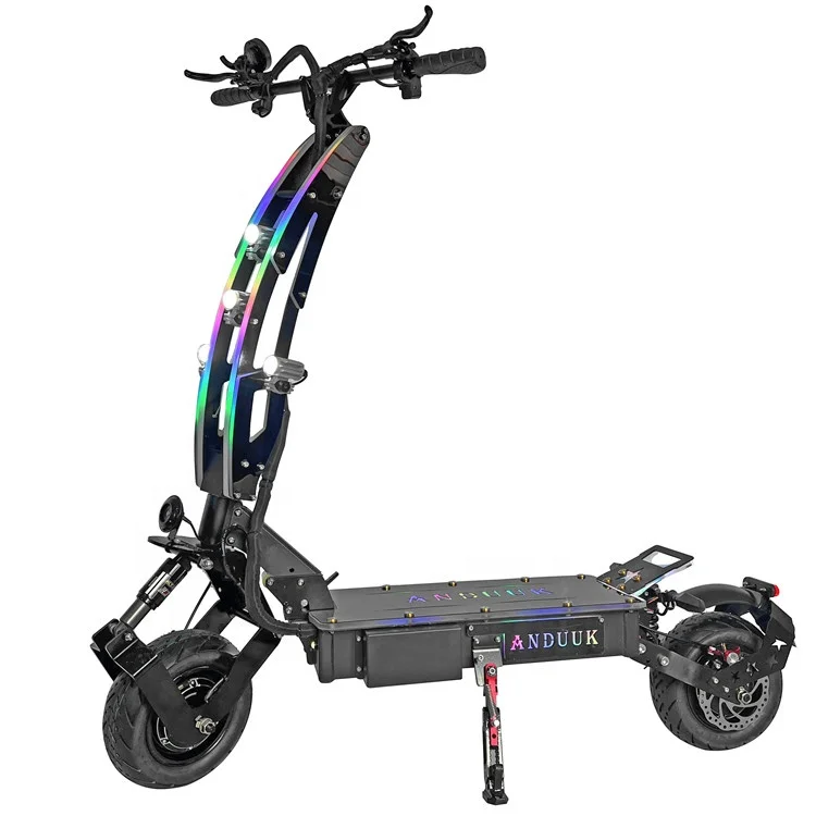 EU hot sell ANDUUK AK11 dual motor powerful 8000W Adult speedway Fastest foldable electric e scooter with seat
