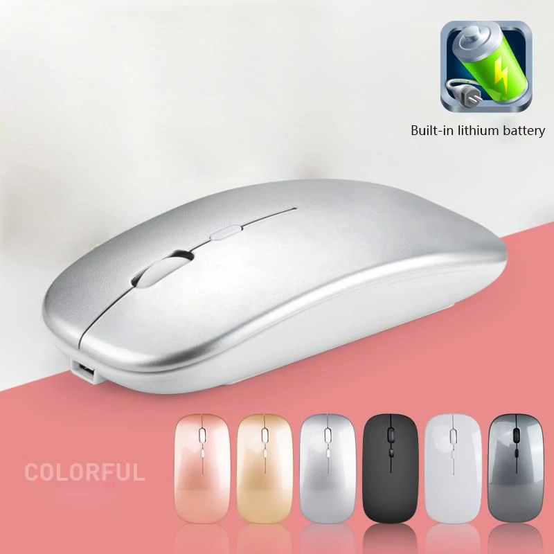 1600 DPI USB Optical Wireless Computer Mouse 2.4G Receiver Super Slim Mouse For PC Laptop