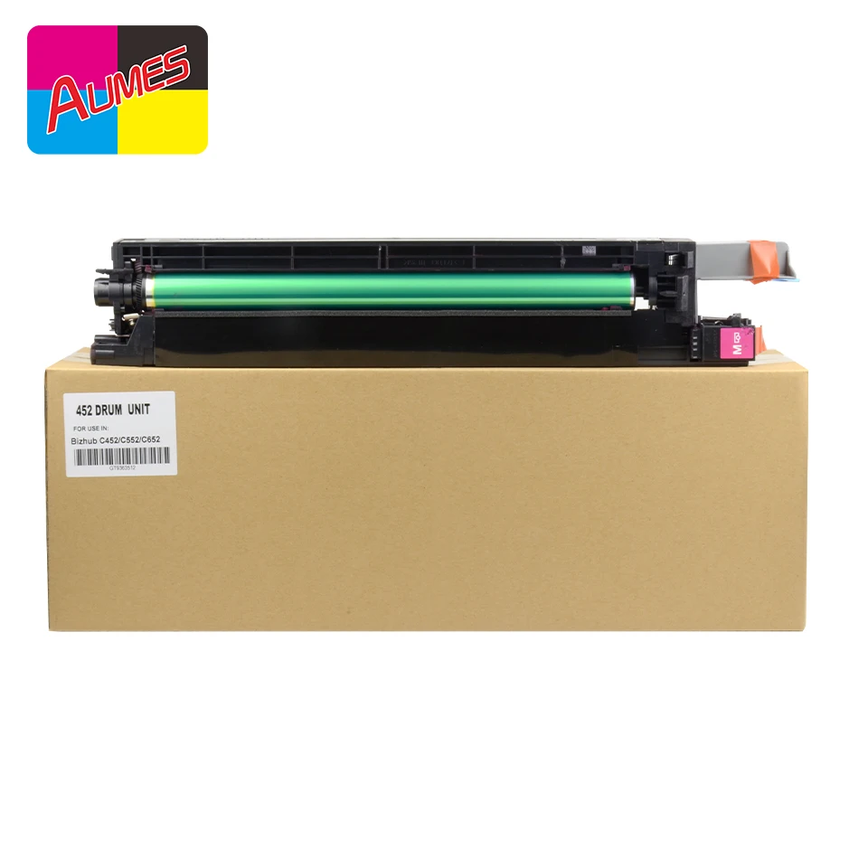 Отремонтированный барабан для Konica Minolta DR612K DR612C DR612M DR612Y DR612 Bizhub C452 C552 C652 Набор цветных барабанов