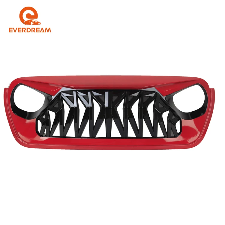 Передняя решетка для Jeep Wrangler JL 2018 2019 2020 2021 2022 2023 автомобильные
