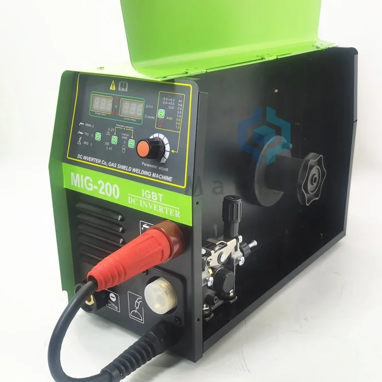 Professional MIG MAG TIG MMA 3 IN 1 Multifunction Welding Machine Inverter 110V 220V Mig Welders 200 Gas or Gasless
