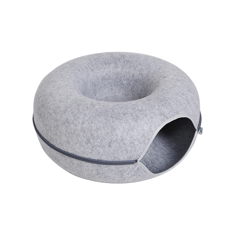 3D Model Donut Shape  Felt Cat Tunnel  House using for home