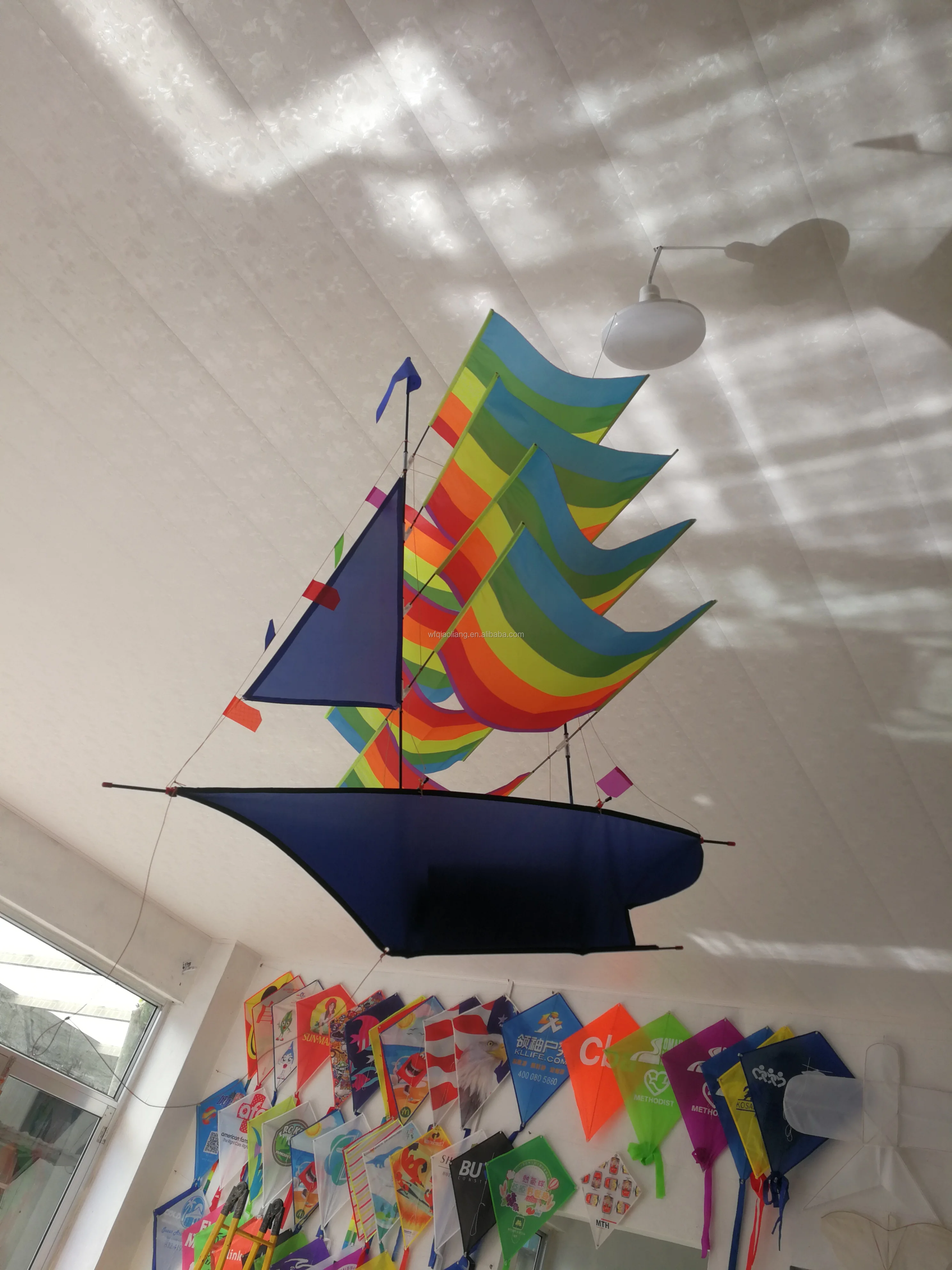 boat kite   Colorful sailing kite 3D  three-dimensional kite