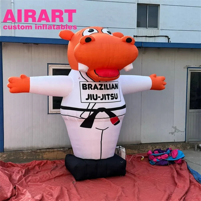 Outdoor decoration cartoon inflatable cow animals, high quality inflatable cartoon cow mascots for display