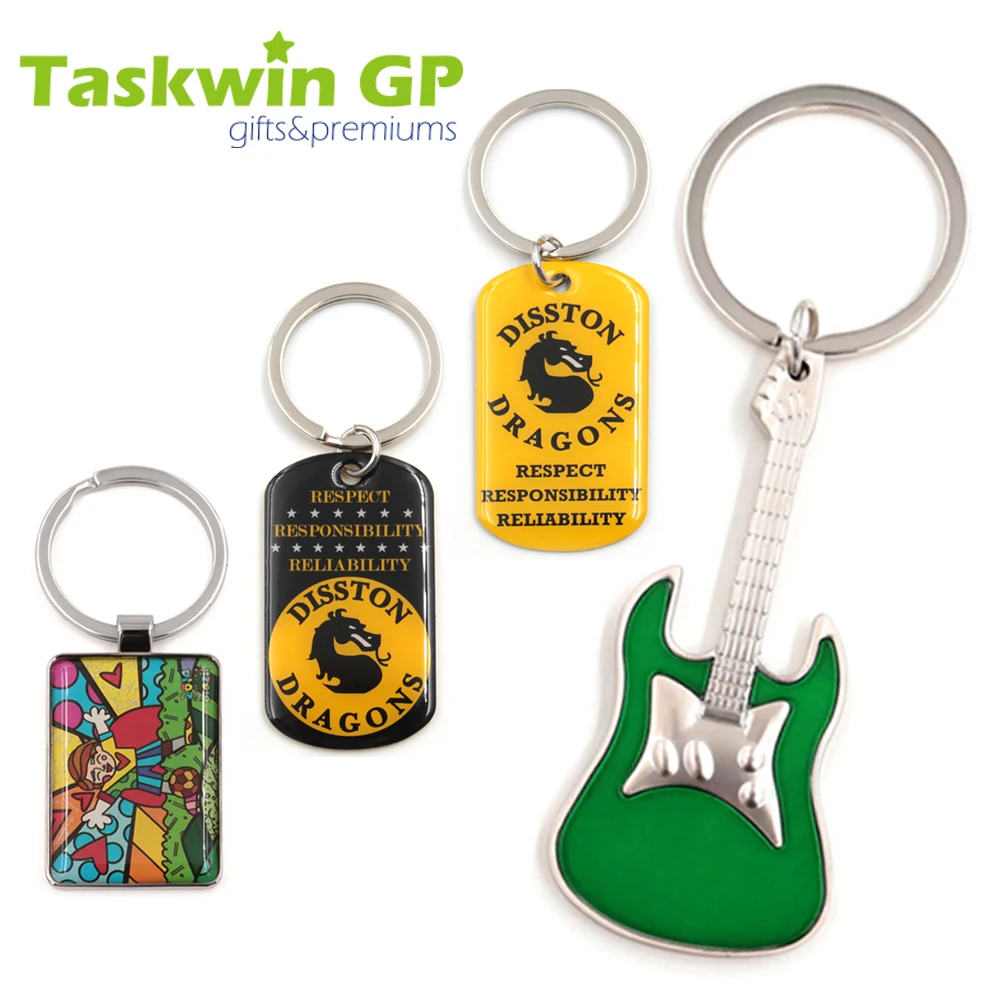 China manufacturers zinc alloy iron metal custom personalized soft hard enamel keychains