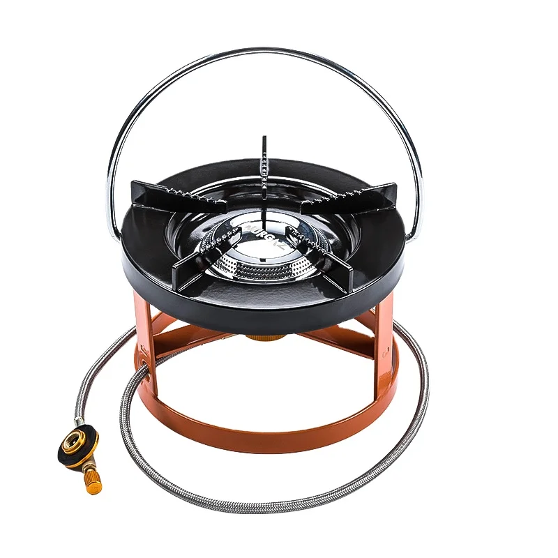 
Outdoor camping burner stove split type flat tank furnace gas furnace portable picnic kitchen stove 