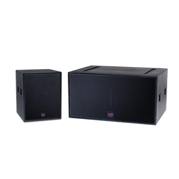 BOS-218 Professionalaudio2cvideo passive professional dual subwoofer 18' bass for dj sound system speaker