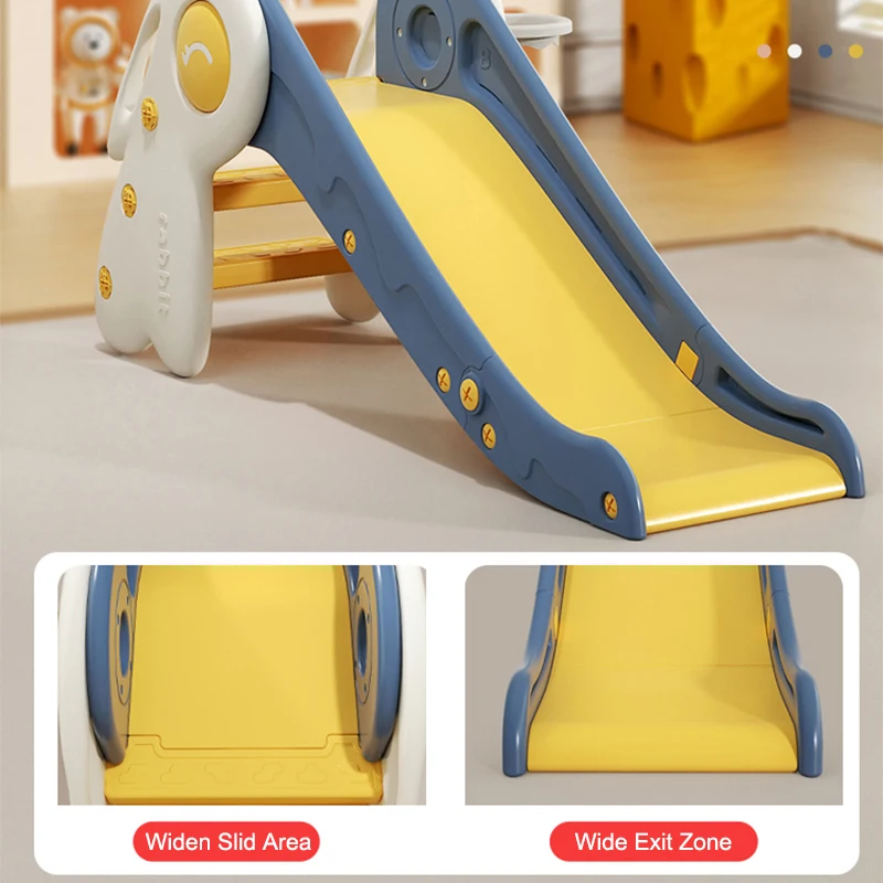 Resort Hotel Toddler Pc Tobogan Plastic Escorrega Criancas Play Ground Foldable Slide Children Sliding Toys Plastic Slides