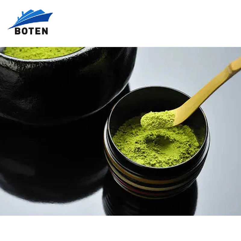 
100% pure natural Green tea Organic Bulk Matcha Tea Powder 2000mesh 