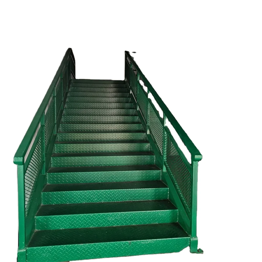 Metal double stringers staicase / Exterior stairs