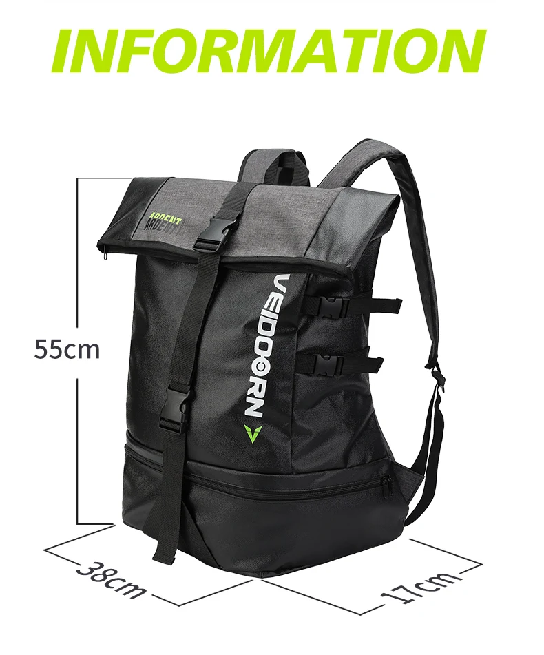 High Quality Waterproof Big Outdoor Travel Fitness Basketball  Football Volleyball Bag Camping Sports Backpack